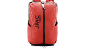 Red 1000 PVC Cardura Fabric Backpack | JMC Hockey